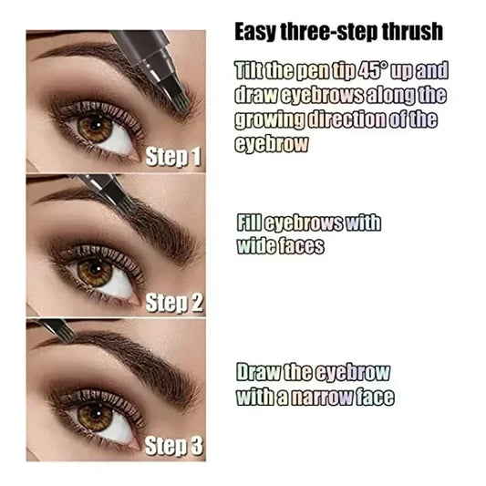 PerfectBrow - 4-Tip Eyebrow Pen (BUY 1 GET 1 FREE)