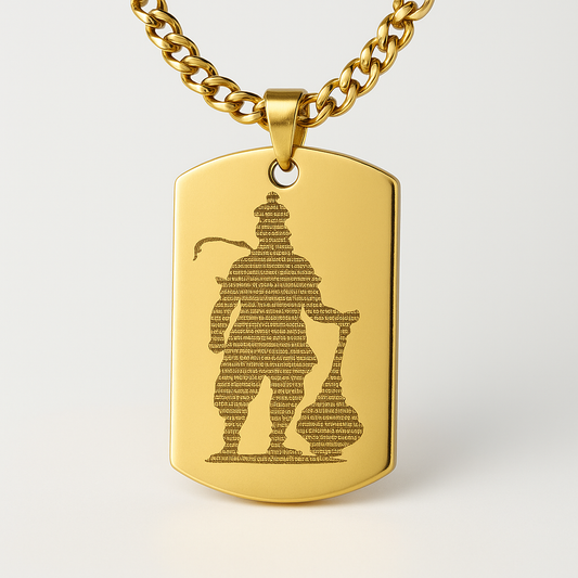 Spiritual Pendant - Hanuman Chalisa
